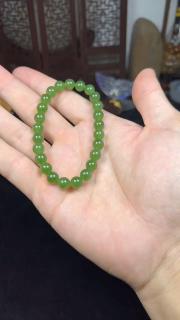 和田玉碧玉手链,喜欢可以私我