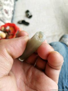 清和田玉烟嘴-和田玉-7788收藏